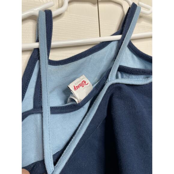Vintage The Disney Store Minnie Mouse Tennis Tank Top Girls Size 18 Mo Blue - Picture 5 of 6